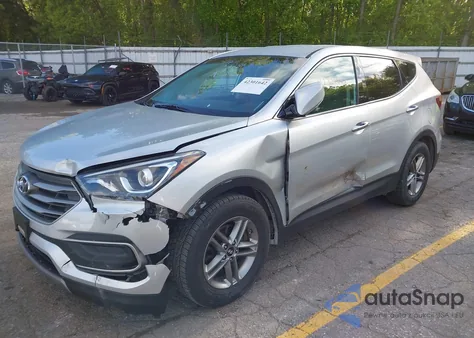 2018 Hyundai Santa Fe Sport 2.4L из США, поврежденный, VIN 5XYZTDLB0JG539250